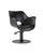 Chloe Black - Black hairdressing chair - Black plate base
