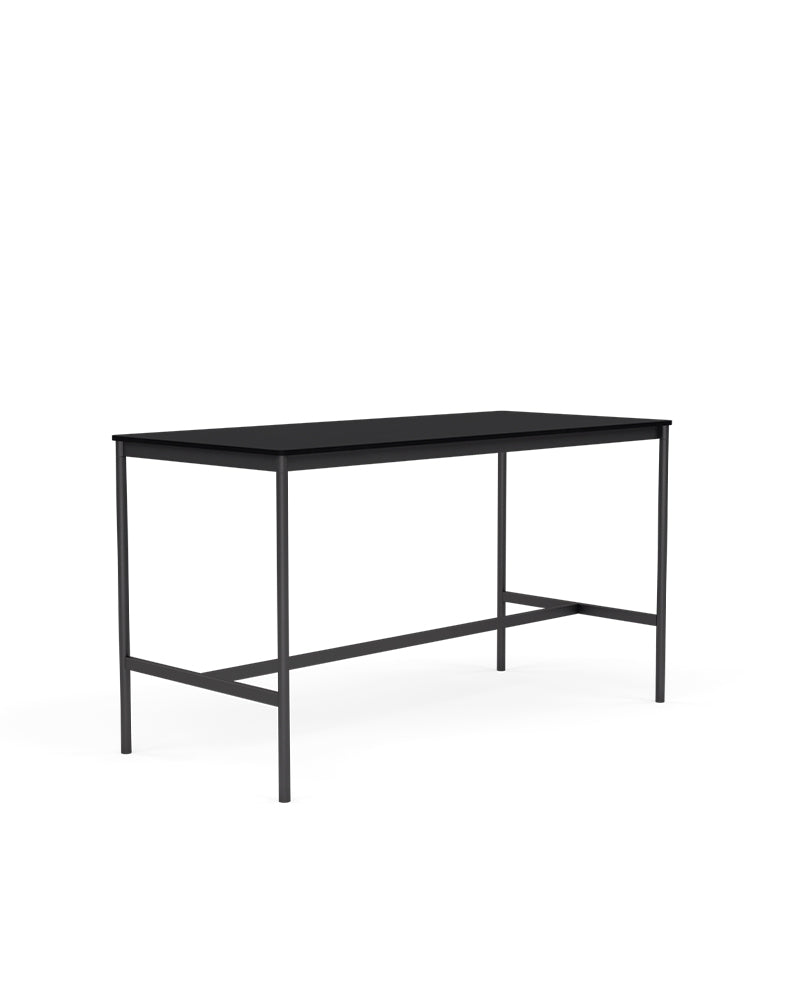 Base high - Black bar table - Black frame
