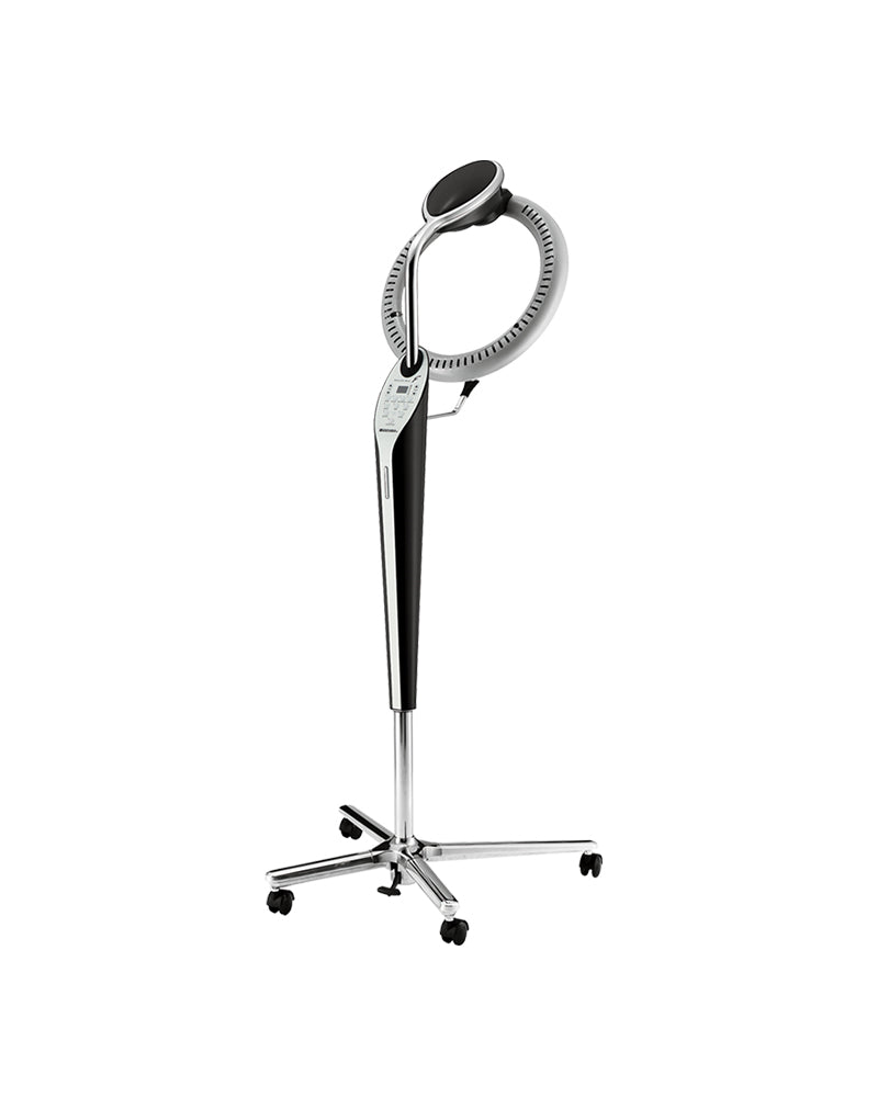 Loftsmonteret tørrehjelm i salon miljø