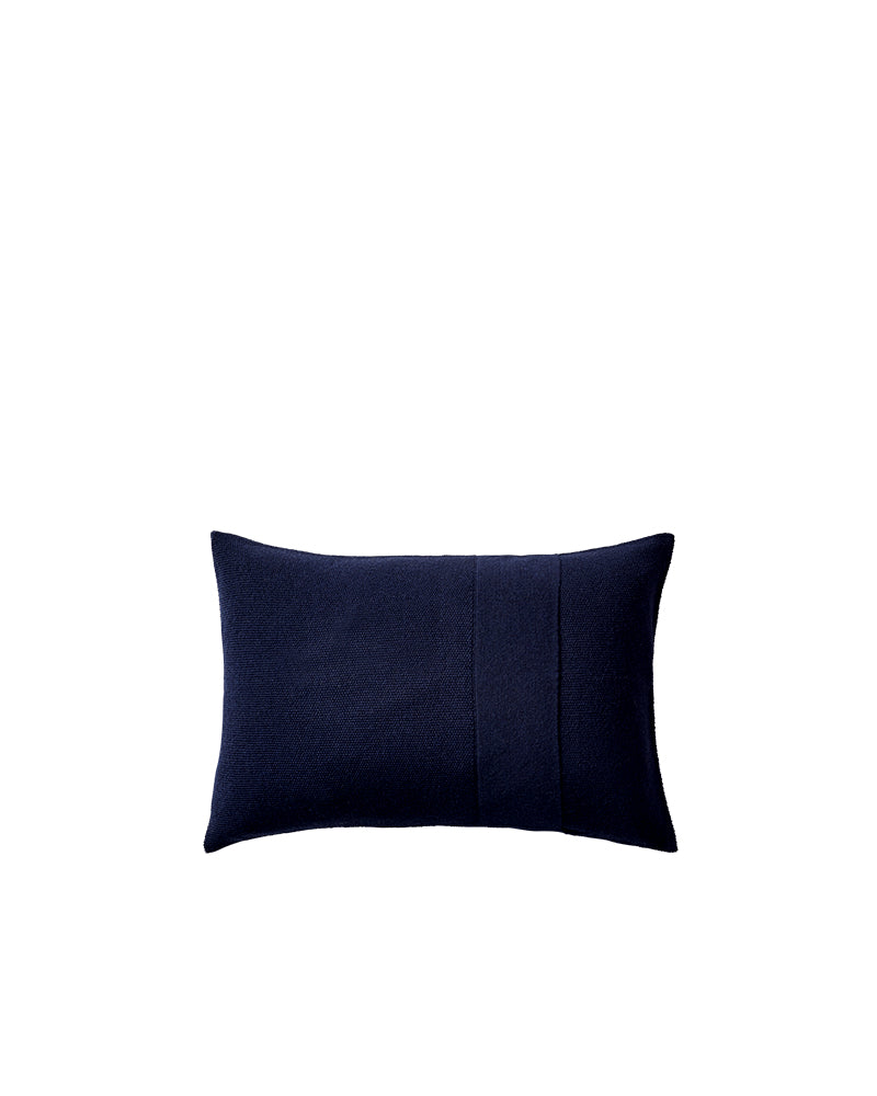 Layer - Dark blue decorative cushion - Oblong