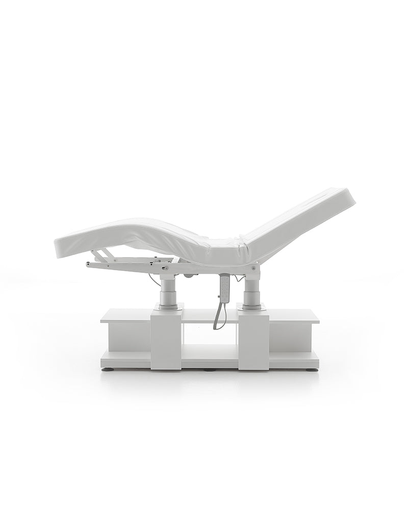 The Lumina - White massage table - with motor