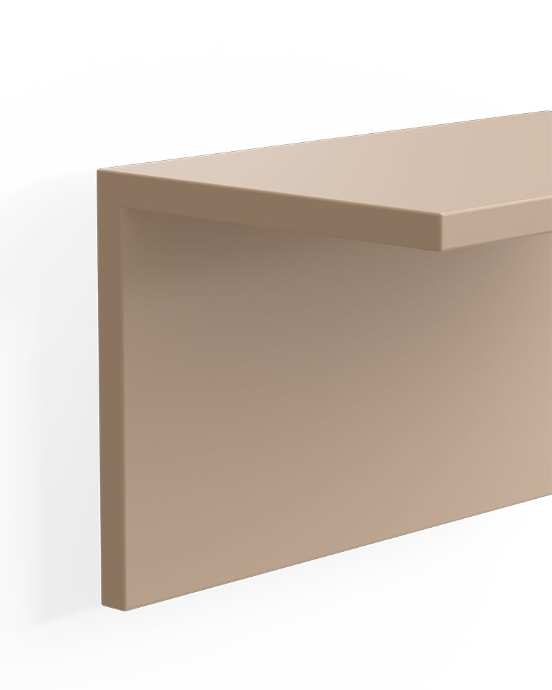Display - Shelf in cappuccino - 130cm