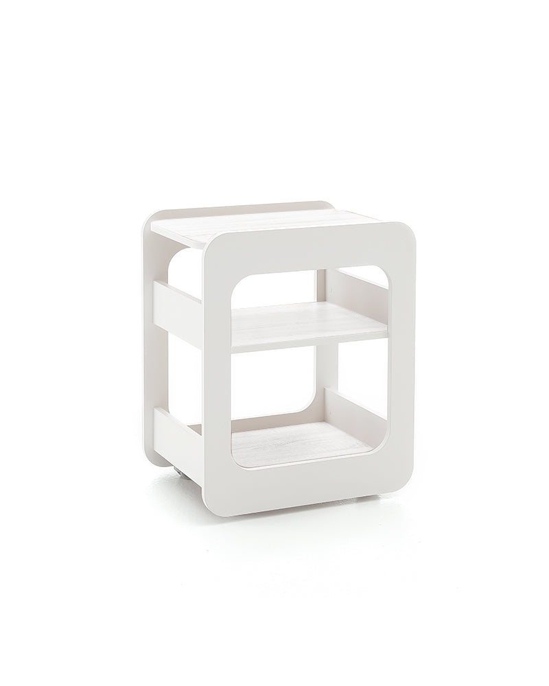 Creo - White rolling table