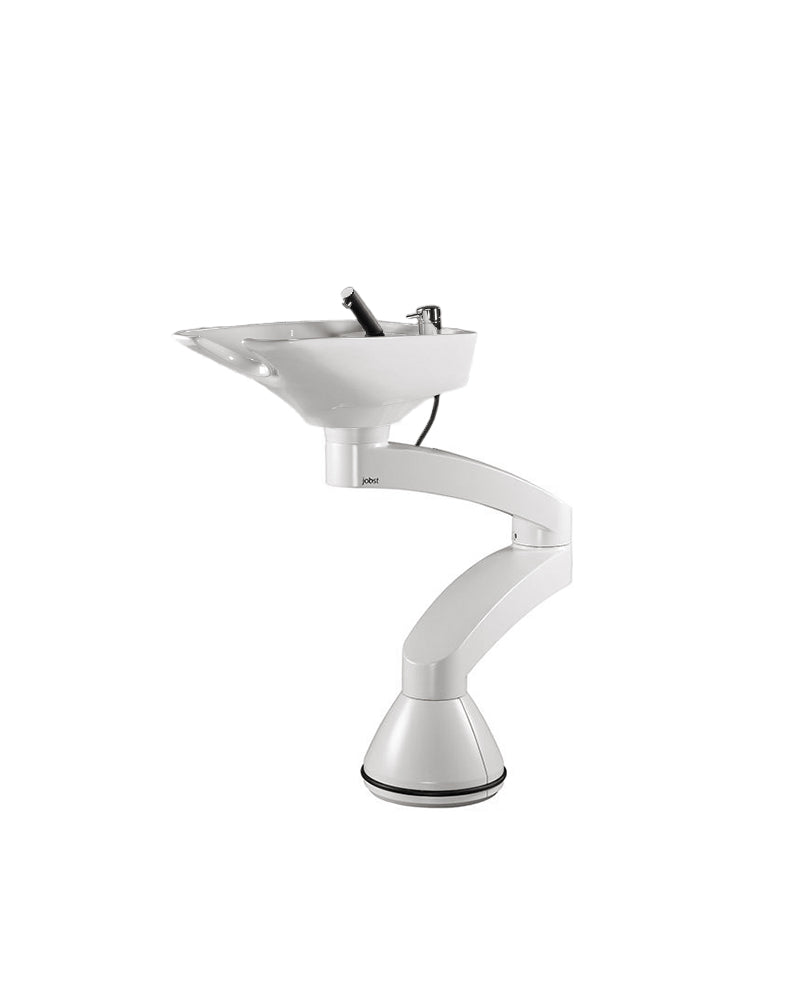 Contura swing PLUS - White pedestal sink - White basin