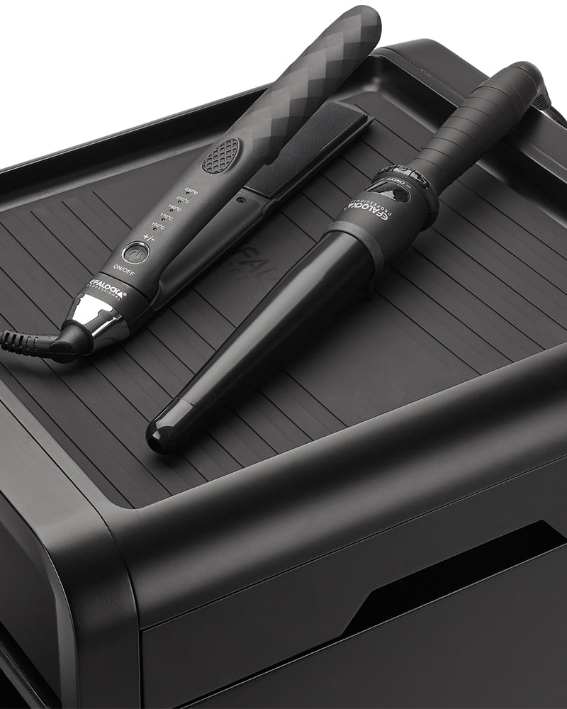 eNOBILE - Black lockable trolley