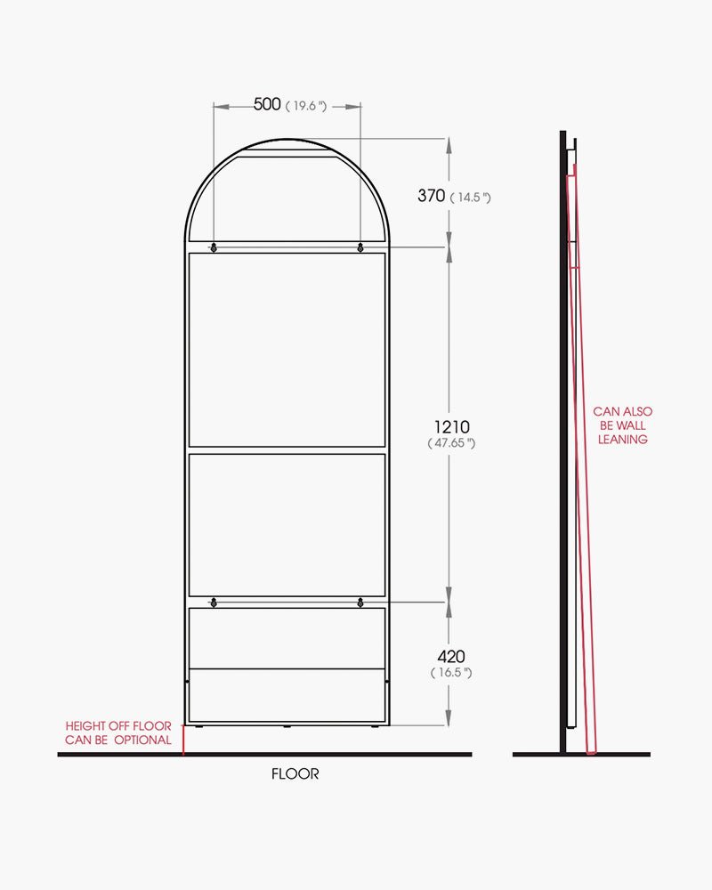 San Remo Spejl messing Comfortel Just Add People