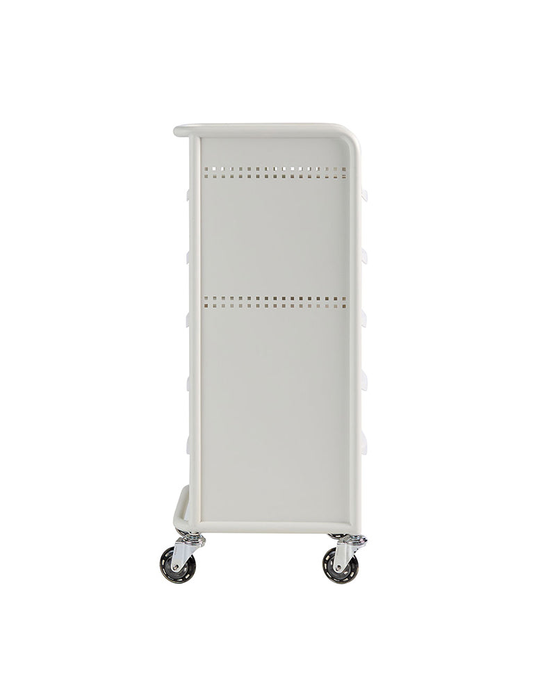 Workshop Deluxe 5 - White trolley - 5 spacious drawers
